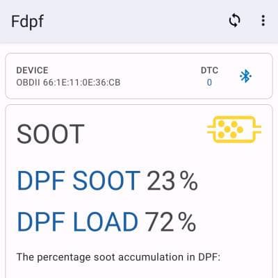디젤차 DPF 수치 확인하는 방법 - OBD
